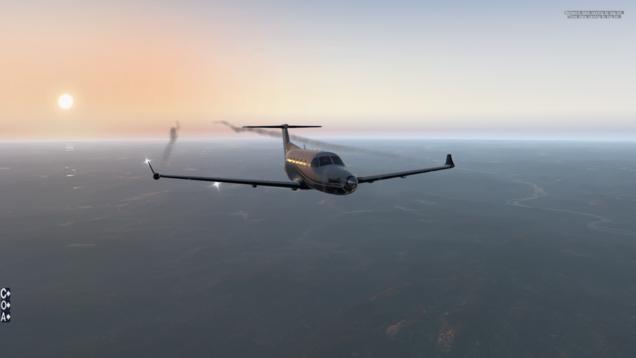 X-Plane Pilatus PC-12 paramètres de croisière