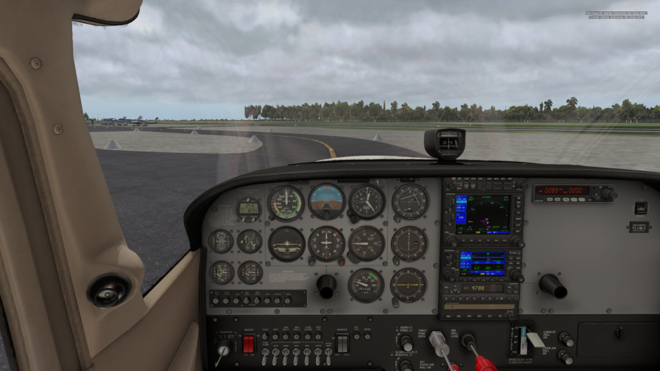 X-Plane Cessna 172 clé de démarrage